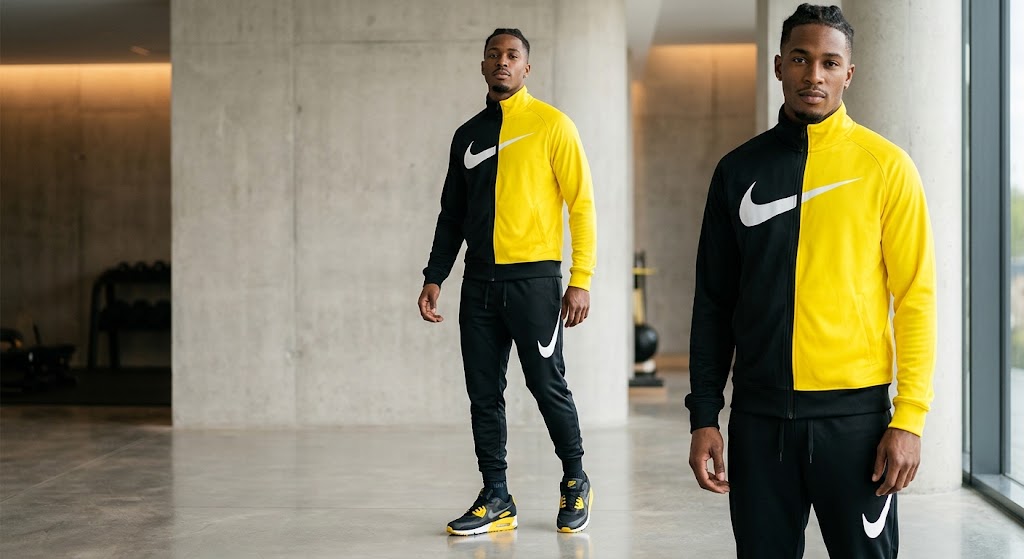 Yellow Men Track Suit